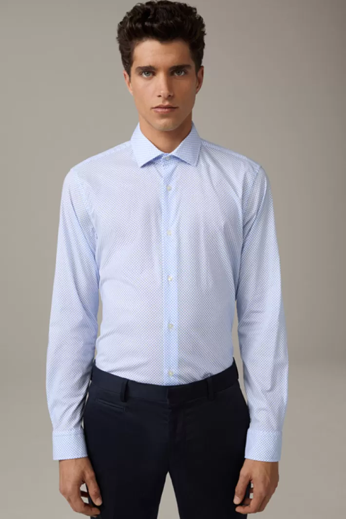 Strellson Chemises<Chemise Stan, Bleu Clair à Motif