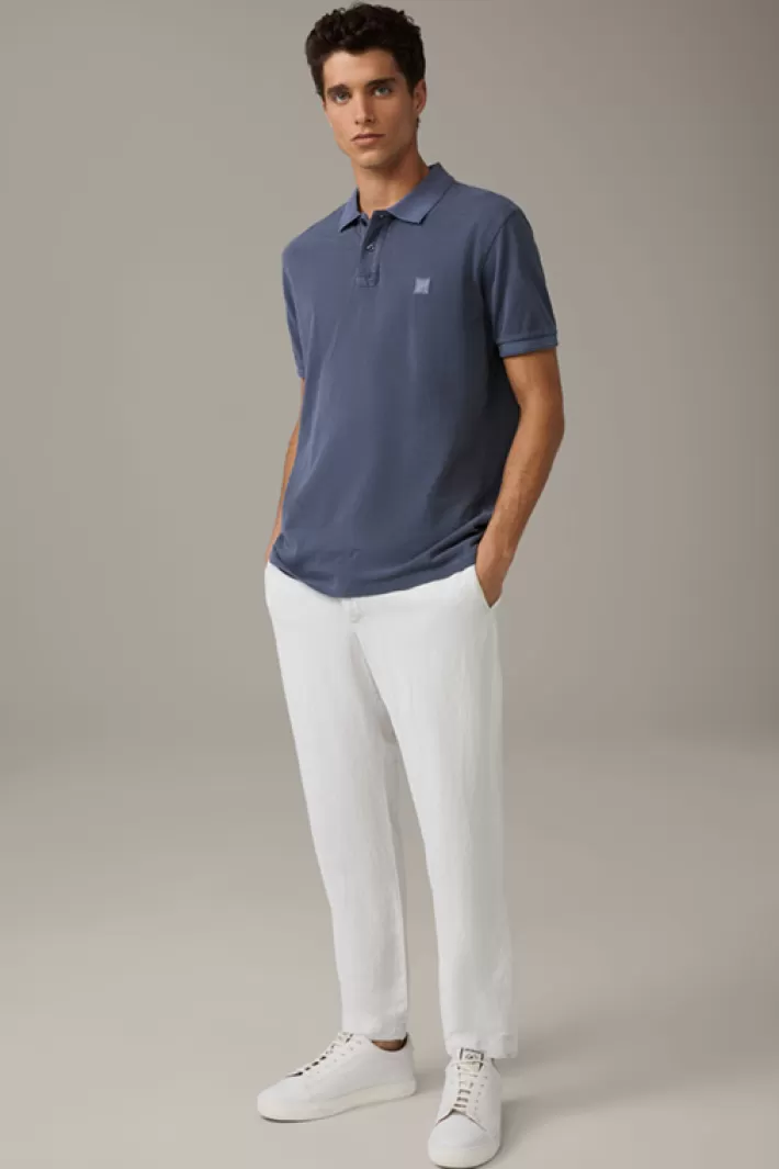 Strellson Polos<Polo En Coton Phillip, Bleu-gris