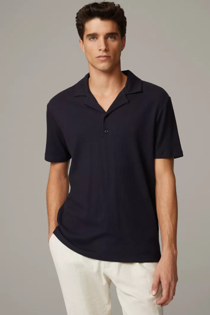 Strellson Polos<Polo En Coton Rick, Marine