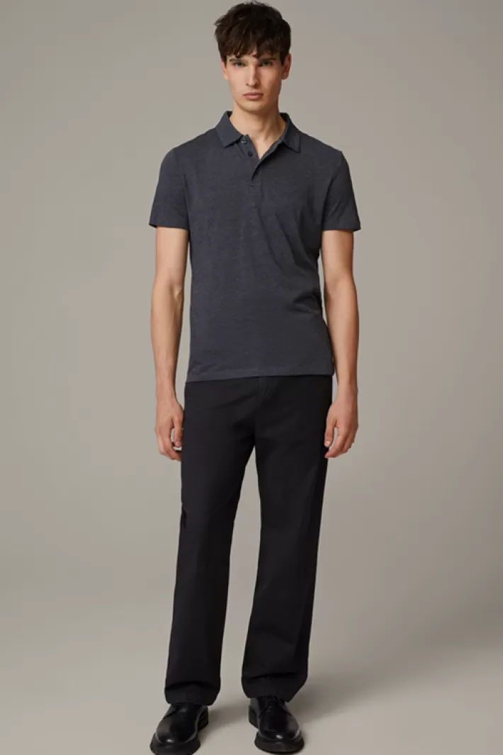 Strellson Polos<Polo Prospect, Gris-bleu Chiné