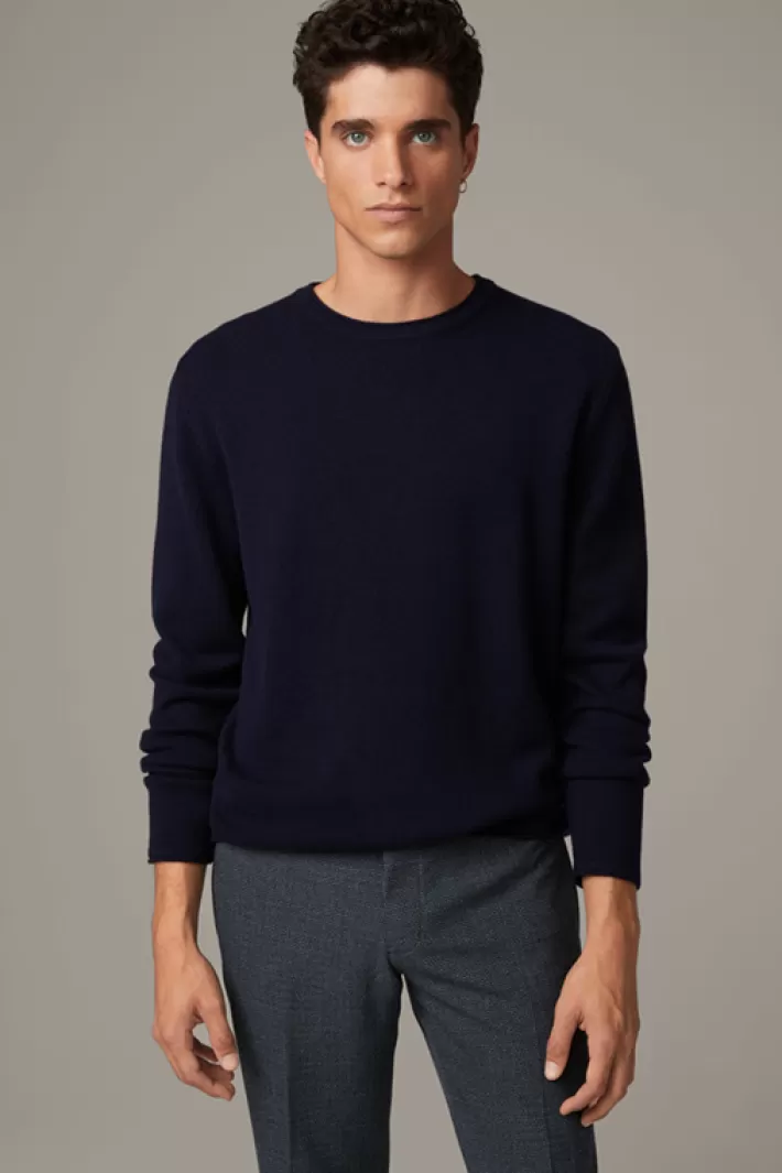 Strellson Maille<Pull-over Luca, Bleu Marine