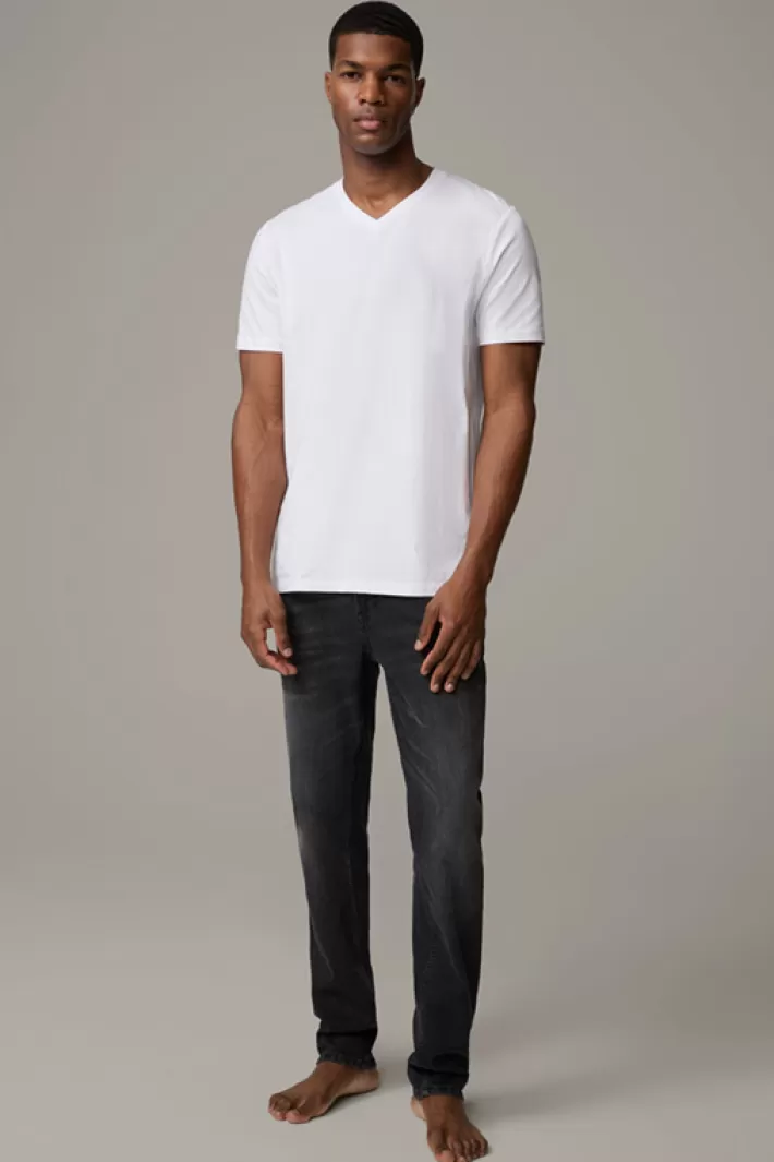 Strellson Sous-vêtements | T-shirts & sweats<T-shirt En Coton Stretch En Lot De 2,