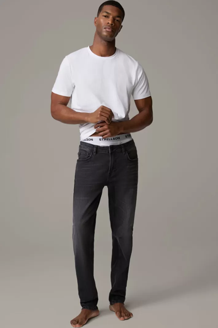 Strellson Sous-vêtements | T-shirts & sweats<T-shirt En Coton Stretch En Lot De 2,