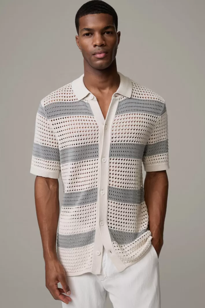 Strellson Polos | Maille<T-shirt En Maille Ander, à Motif